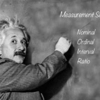 types of data measurement scales